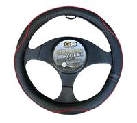 Coprivolante Mod. XIMIX Nero con Inserti Rossi Inodore Tg.M Diametro da 37-39