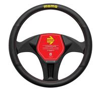 Coprivolante MOMO MOMLSWC0LAPBR Nero/Rosso Ø 38-39 cm