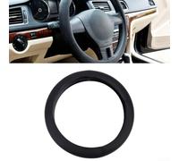 Coprivolante nero in silicone antiscivolo con impugnatura comoda, per ruote standard da 14 a 16 pollici