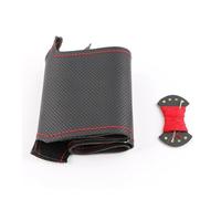 Coprivolante pelle Per Rio 2017-2019 Per Rio5 K2 2016 Per Picanto Per Morning 2017 Coprivolante per auto in PU intrecciata per volante