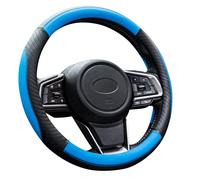 Coprivolante Pelle - ZATOOTO Coprivolanti per Auto, Universale, 37-38cm