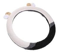 Coprivolante Peluche per Auto, Stile Cartone, Morbido e Caldo | Pile Berber, Comodo al Tatto, Protegge Volante, Accessorio Simpatico per Donne
