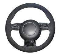 Coprivolante per A1 A3 A4 2015-2016 Coprivolante Auto Protettore del Volante,Red Line