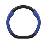 Coprivolante Per Auto 38 Cm In Fibra Di Carbonio Per A1 Per A2 Per A6 Per A7 Per A8 Per S3 Per Q5 Per Q7 Per RS Per TT Copri Volante Auto(D Blue)