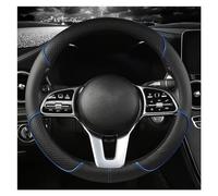 Coprivolante per auto a forma di D, 38 cm, per Mercedes Benz A, C, CLA, E, GLA, GLC, GLE, S, B, CLS, AMG (forma O blu)