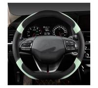 Coprivolante Per Auto A Forma Di D Per Hyundai Per Sonata 9 2015-2017 A 3 Razze Accessori Per Coprivolante Auto(VERDE)