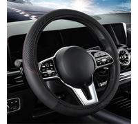Coprivolante per auto Car Steering Wheel Cover For Benz C-Class C180 C200 C220d C300 C300d Microfiber Wheel Protector Anti-slip Breathable Wear-resistant Accessories Protezione(B/classic black)