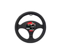 COPRIVOLANTE PER AUTO COMFORT NERO OPACO CARPOINT 51037 DA 37 A 39 cm