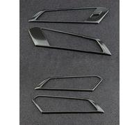 Coprivolante per Auto Compatibile Con BMW Per X5 G05 2022 Stile Auto Rivestimento Maniglia Interna Porta In Fibra Carbonio Rivestimento Pulsanti Ciotola Porta Cornice Degli Adesivi Finitura