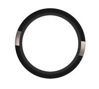 Coprivolante per auto con curve astratte, antiscivolo, inodore, misura standard universale 38 cm (circa 38 cm), unisex.