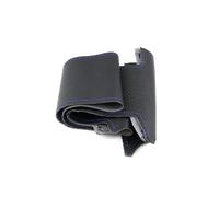 Coprivolante per auto con trecce, accessori in microfibra traforata per Toyota per Avensis 2003-2007(Black-blue)