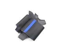 Coprivolante per auto con trecce, accessori in microfibra traforata per Toyota per Avensis 2003-2007(Blue-Blue)