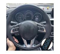 Coprivolante per Auto Copertura Per Mazda 3 Per Axela Per 6 Per Atenza Per Mazda 2 CX-3 CX3 CX-5 CX5 Per Scion Coprivolante Auto Fai Da Te(Light Blue Thread)