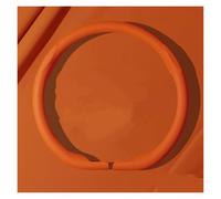 Coprivolante per Auto Copertura Per Seat Per Tarraco Per Arona Per Ateca Per Ibiza Per Toledo Per Mii Per Leon Coprivolante In Pelle Scamosciata Per Auto Coprivolante Auto(Emma Orange-D)