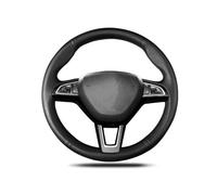 Coprivolante Per Auto Coprivolante Fai Da Te Per Skoda Per Octavia 2015-2019 Per Fabia Per Kodiaq Per Citigo Per Superb Volante Protettore(Rosso)