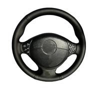 Coprivolante Per Auto Coprivolante In Microfibra Cucito A Mano Per Auto BMW E36 E39 Z3 M E36/7 E36/8 1995-2002 Volante Protettore(Nero)