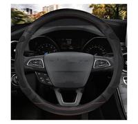 Coprivolante Per Auto Coprivolante Per Auto 37 38cm Per Ford Per EcoSport Per Scape Per Kuga Per Expedition EL Per Max Volante Protettore(BLACK O)