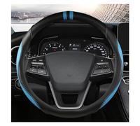 Coprivolante per Auto Coprivolante per Auto 38 cm Accessori Interni Auto per Hyundai per i30 per Creta per Tucson per ix35 per Solaris Coprivolante per Auto Rosso Vino (Blu)