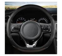 Coprivolante Per Auto Coprivolante Per Auto In Pelle E Fibra Carbonio A Forma D Per Kia Per K5 2016-2017 Per Sport Per Sportage 4 Per KX5 2016-2018 Volante Protettore(Caffè)