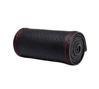 Coprivolante Per Auto Cucito A Mano Per Seat Per Leon Per Mk3 Per Ibiza Per Ateca Per Cupra Copri Volante Auto(Red)