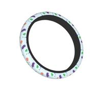 Coprivolante Per Auto Da 38 Cm Simpatico Cartone Animato Pikmin Universale Elastico Accessori Per Auto Coprivolante Antiscivolo(1)