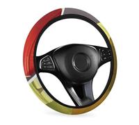 Coprivolante per auto da fattoria rossa con cartoni animati, antiscivolo, protezione completa, universale, adatto per auto, camion, furgoni, SUV
