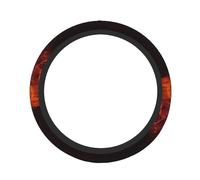 Coprivolante per auto Dancing Fire per uomo e donna, elastico, antiscivolo, traspirante, in seta ghiacciata, universale, 38,1 cm, adatto per auto, SUV, camion