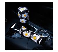 Coprivolante Per Auto Decorazione Maglia Styling Accessori Interni Prodotto Universale Auto Carino Margherita Fiore Coprivolante Interni(2 pcs)
