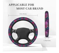 Coprivolante per auto elasticizzato universale da 38 cm, antiscivolo, traspirante, per SUV e camion