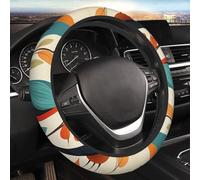 Coprivolante per auto Flock of Birds Car Elastic Stretch Volante Coprivolante Universale 15 Pollici Antiscivolo Auto Volante Protector Per Auto SUV Van Berlina Camion