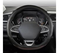 Coprivolante Per Auto In Fibra Di Carbonio In Pelle Microfibra Per Clio 2 3 4 5(Coffee)