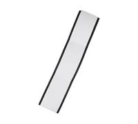 Coprivolante per auto in finta pelle, antiscivolo, traspirante, con ago e filo per adattarsi, materiale in poliuretano nero, diametro esterno 37-38 cm