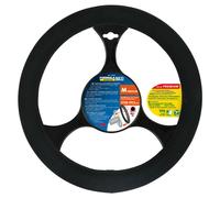 COPRIVOLANTE PER AUTO IN MICROFIBRA MAXI M Ø 38/39,5 cm NERO UNIVERSALE STERZO