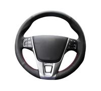 Coprivolante Per Auto In Microfibra Traforata Nera Per Volvo Per V40 Per XC60 S60 LV60 S80L Coprivolante Auto(Grey)