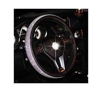 Coprivolante per auto in pelle PU Pelle Volante Copre Bling Bling Strass Cristallo Auto Volante Copertura Auto Accessori Caso Car Styling Coprivolante per auto(Steering wheel cover)