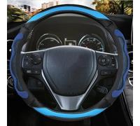 Coprivolante per auto in pelle PU per Scion iM 2016 Auris 2013-2016 Accessori(Blu)