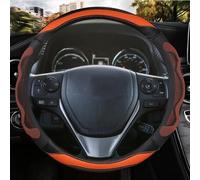 Coprivolante per auto in pelle PU per Scion iM 2016 Auris 2013-2016 Accessori(ORANGE)
