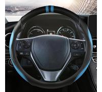 Coprivolante Per Auto In Pelle PU Per Scion IM 2016 Per Auris 2013-2016 Accessori(Blu)