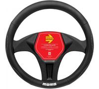 COPRIVOLANTE PER AUTO IN POLIURETANO MARCA MOMO COLORE NERO BIANCO
