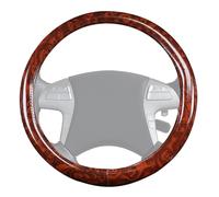 Coprivolante per auto - Pelle artificiale | Protezione per grano di legno
