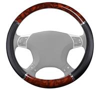 Coprivolante per auto - Pelle artificiale | Protezione per grano di legno