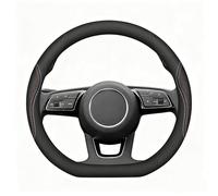 Coprivolante per Auto per Alfa Romeo Giulia Spider GT Mito Stelvio, Protezione Custodia Volante Auto Traspirante e Antiscivolo Protezione Volante,Red Blue Line-D-Type