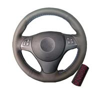 Coprivolante Per Auto Per BMW E81 E90 Per Pack Per M Per Sport Per M3 E91 E92 E93 E87 E82 E88 Per X1 E84 Coprivolante Per Auto In Microfibra Cucito A Mano(Red Thread)