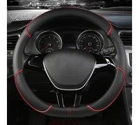 Coprivolante per Auto,per BYD Seal EV DM-i 2022 2023 2024,Traspirante Coprivolanti Elastica Antiscivolo Accessori per Volante,A-Red-Type D