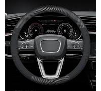 Coprivolante per Auto per Citroen C-Zero 2009-2020, Coprivolante Auto in Silicone 37-38cm/15" Protezione Custodia Volante Cover in Pelle Microfibra(Blue,O-type)