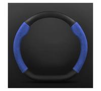 Coprivolante Per Auto Per Citroen DS3 DS4 DS5 DS5 DS 5LS DS6 DS7 DS9 DS Per SPIRIT Accessori Per Auto Coprivolante In Pelle E Fibra Di Carbonio 37-38 Cm(D Style B Blue)