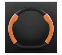 Coprivolante Per Auto Per Citroen DS3 DS4 DS5 DS5 DS 5LS DS6 DS7 DS9 DS Per SPIRIT Accessori Per Auto Coprivolante In Pelle E Fibra Di Carbonio 37-38 Cm(D Style B Orange)