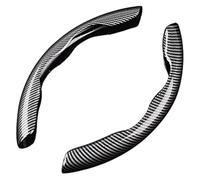 Coprivolante per auto Per Civic 2019 2020-2023 2024 In Fibra di Carbonio Anti-Skid Segmentata Volante Auto Protezione 2Pcs Copertura del Volante in fibra di carbonio Protezione