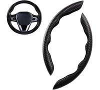 Coprivolante per auto Per Ford Per Kuga 2015 2016 2017 2018 2019-2024 Volante Copertura Della Protezione Anti-slip Traspirante Taglia M 38 centimetri/15 pollici Protezione( A)