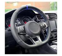 Coprivolante Per Auto Per Golf 7 Per GTI Per R Per MK7 Per Passat B8 Per Polo Per Scirocco 2015 2016 Coprivolante Per Auto In Pelle Nera Volante Protettore(Blu)